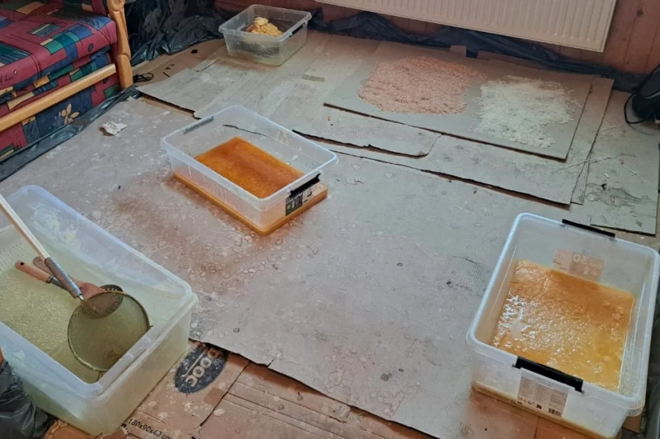 Gigantyczna fabryka narkotyków. Policja przejęła towar wart 22,5 mln zł - zdjęcie 6