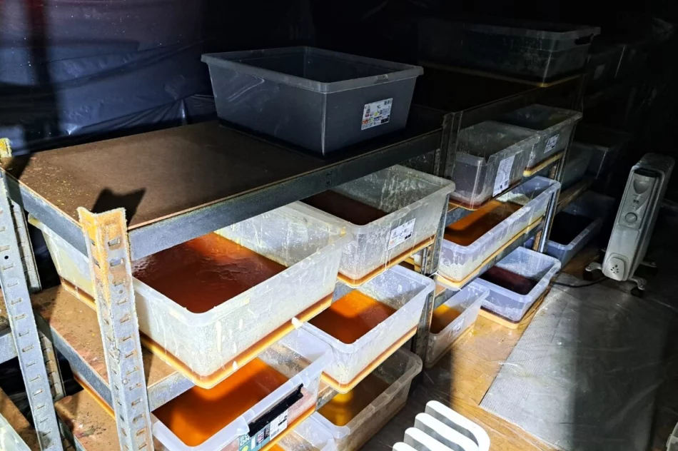 Gigantyczna fabryka narkotyków. Policja przejęła towar wart 22,5 mln zł - zdjęcie 7