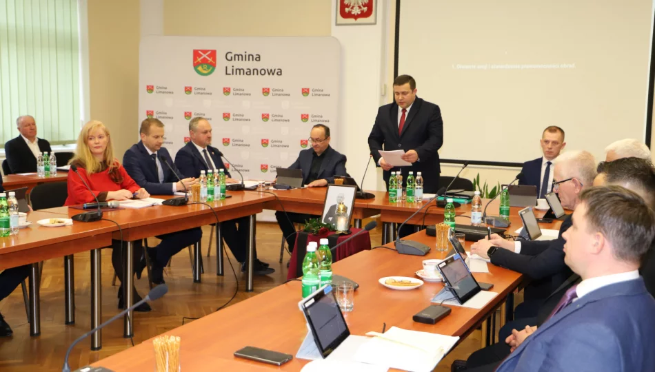 Informacja o X sesji Rady Gminy Limanowa z dnia 12 marca 2026 - zdjęcie 1