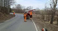 Wiosenne porządki na drogach powiatu. Budimex naprawia trasę - zdjęcie 4
