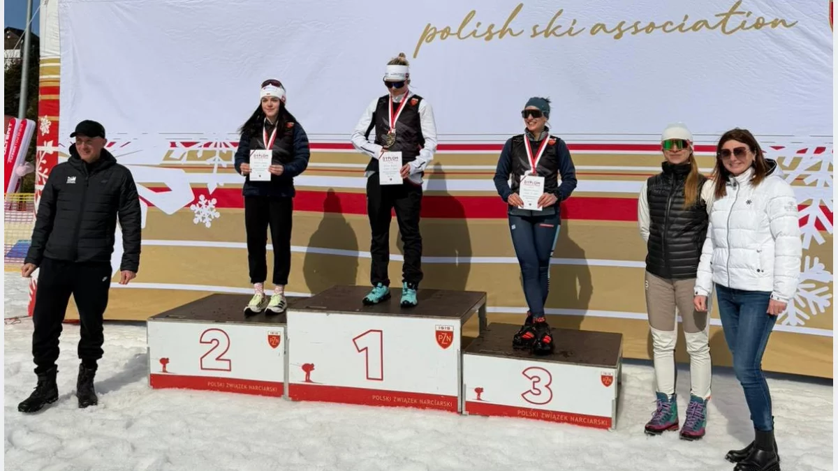 Wicemistrzostwo wśród seniorek, mistrzostwo młodzieżowców dla Aleksandry Kołodziej/Fot.: Witów Ski Mszana Górna