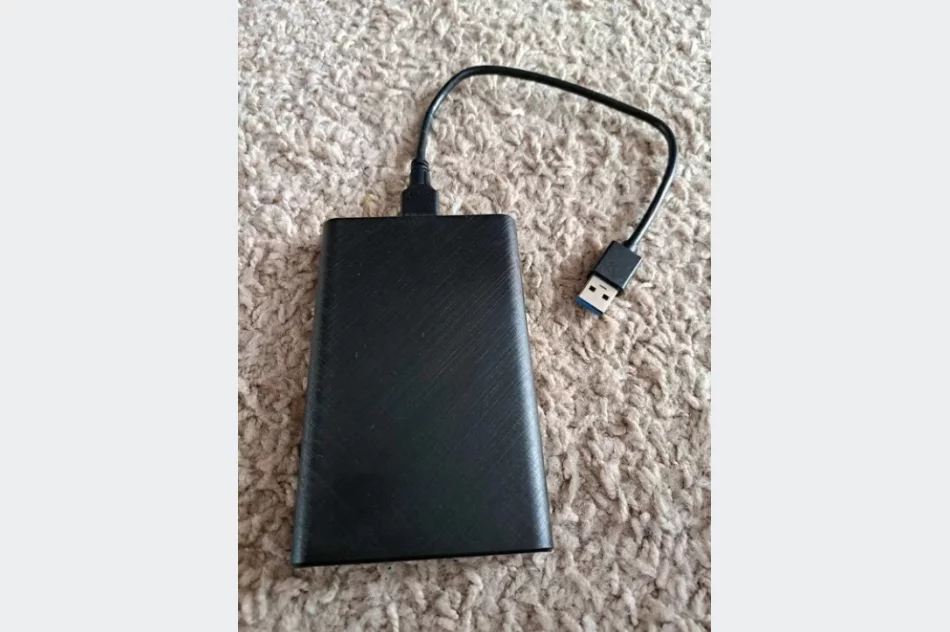 Dysk przenośny zewnętrzny TOSHIBA 500GB HDD USB 3.0 - stan IDEALNY. - zdjęcie 2