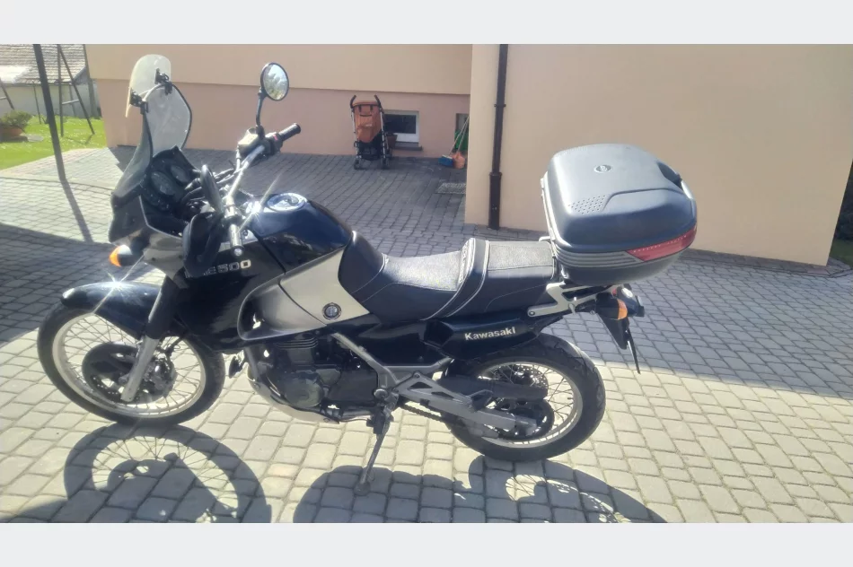 Kawaski KLE 500 bardzo ładny - zdjęcie 3
