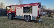 Ogień strawił drewniany budynek - zdjęcie 3