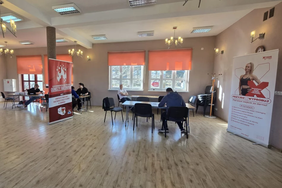 Pierwsza zbiórka krwi w remizie - zdjęcie 19