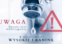 Awaria sieci wodociągowej w Wysokiem i Kaninie - zdjęcie główne