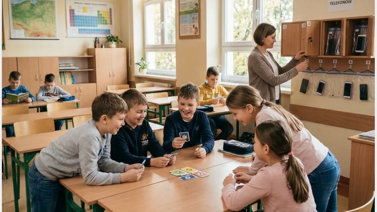 Rewolucja w plecakach uczniów. Zakaz używania komórek