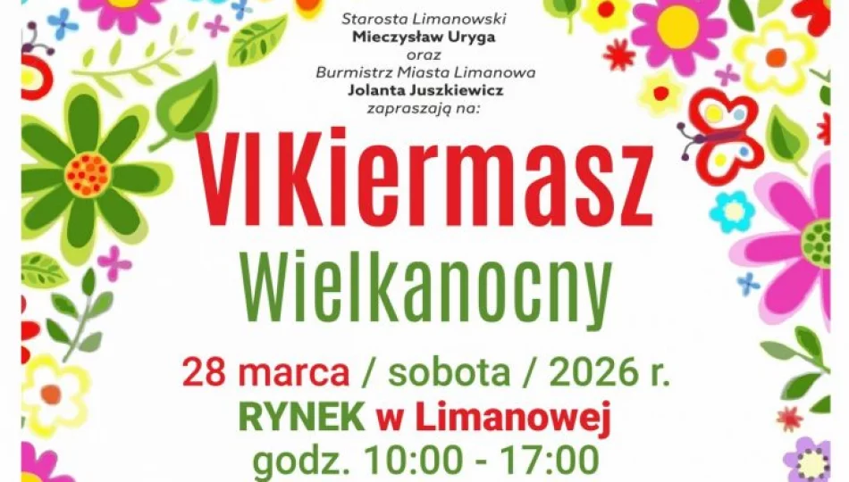 28 marca na limanowskim rynku odbędzie się VI Kiermasz Wielkanocny - zdjęcie 1