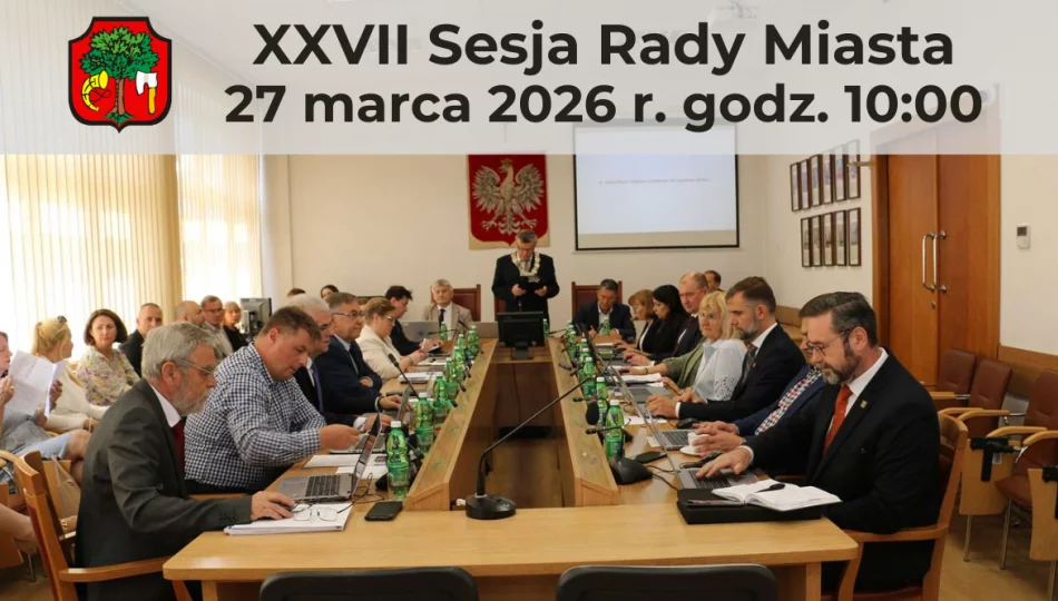 Obrady sesji Rady Miasta – 27 marca godz.10:00 - zdjęcie 1