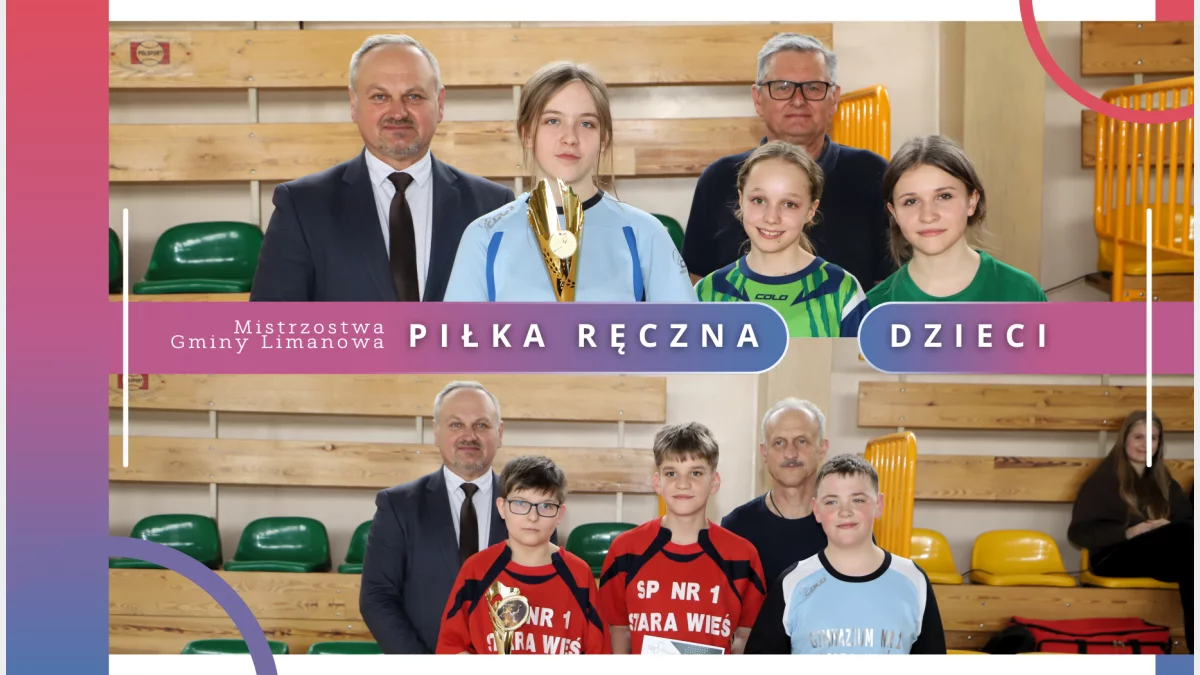 Rupniów i Stara Wieś Mistrzami Piłki Ręcznej Dzieci