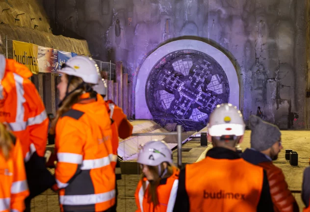 Galeria - Podłęże-Piekiełko: zakończenie drążenia tunelu przez TBM "Kinga" - zdjęcie główne