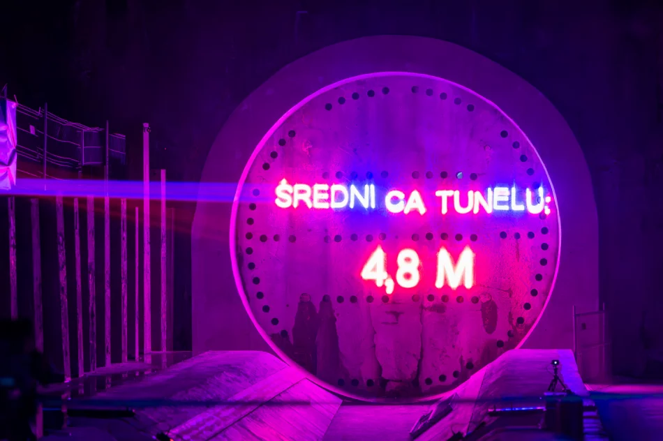 Podłęże-Piekiełko: zakończenie drążenia tunelu przez TBM "Kinga" - zdjęcie 12
