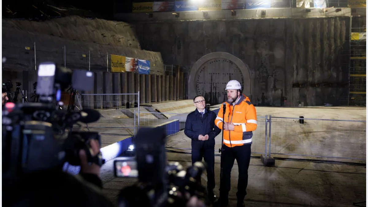 Przełom pod ziemią – finał drążenia tunelu ewakuacyjnego na linii Podłęże–Piekiełko