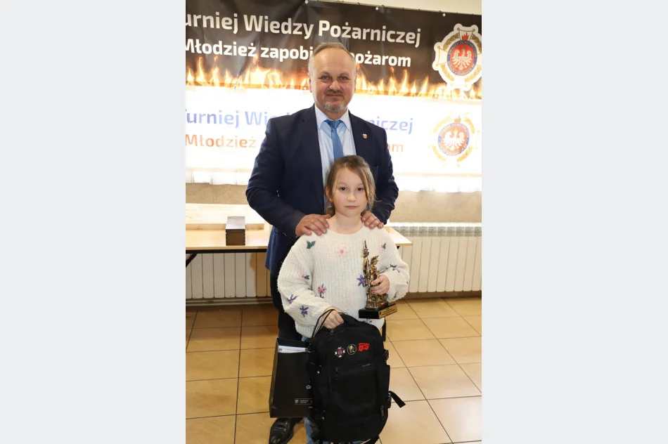 Rozstrzygnięcie Turnieju Wiedzy Pożarniczej “Młodzież Zapobiega Pożarom" - zdjęcie 9