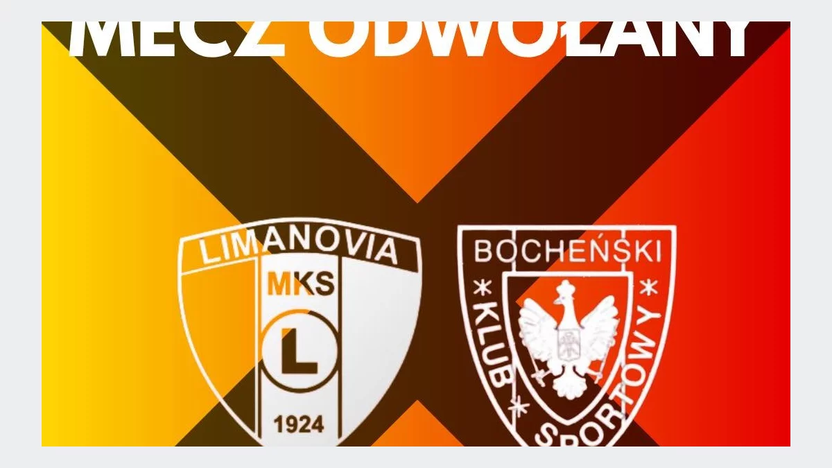 Mecz Limanovii odwołany