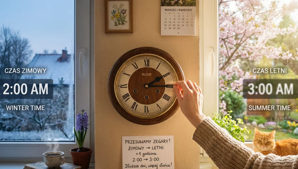 Zmiana czasu na letni - zdjęcie 1