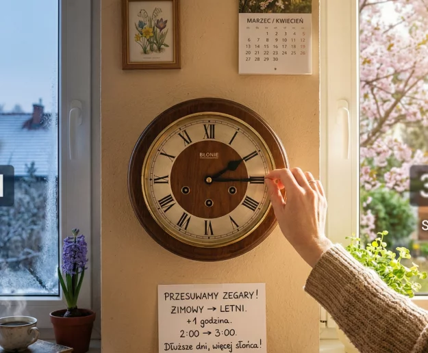 Zmiana czasu na letni - zdjęcie główne