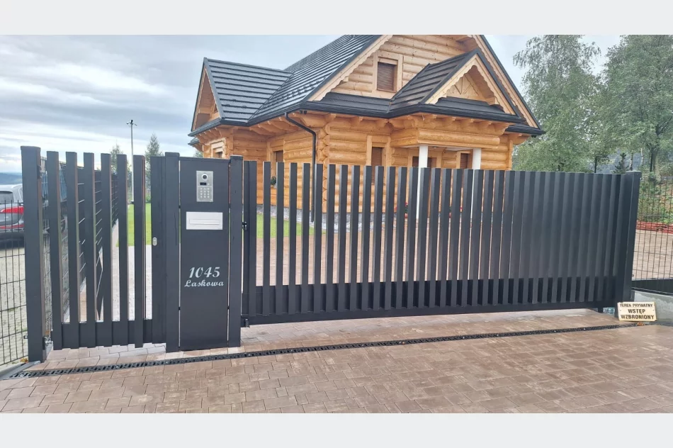 Nowoczesne bramy i ogrodzenia z aluminium oraz stali - Świat-Ogrodzeń producent - zdjęcie 2