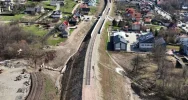 Podłęże-Piekiełko: pierwsze szyny na limanowskiej stacji - zdjęcie 2