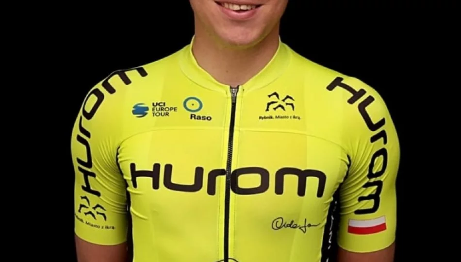 Emanuel Piaskowy w czołówce drugiego etapu Małopolskiego Wyścigu Górskiego - zdjęcie 1