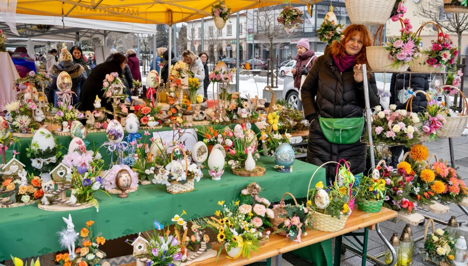 Wielkanocny klimat na limanowskim rynku (ZDJĘCIA) - zdjęcie 1