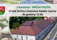 Godziny pracy Urzędu Gminy Limanowa w Wielki Piątek - zdjęcie główne