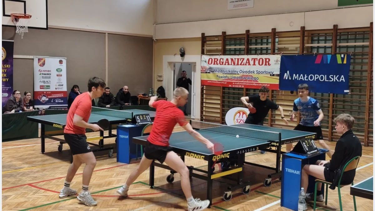 Limanowa gospodarzem półfinałów Licealiady. Sukces limanowskiej szkoły/Fot.: MOS Limanowa.