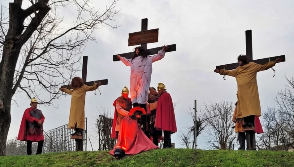 Wystawili pasyjne widowisko - zdjęcie 1
