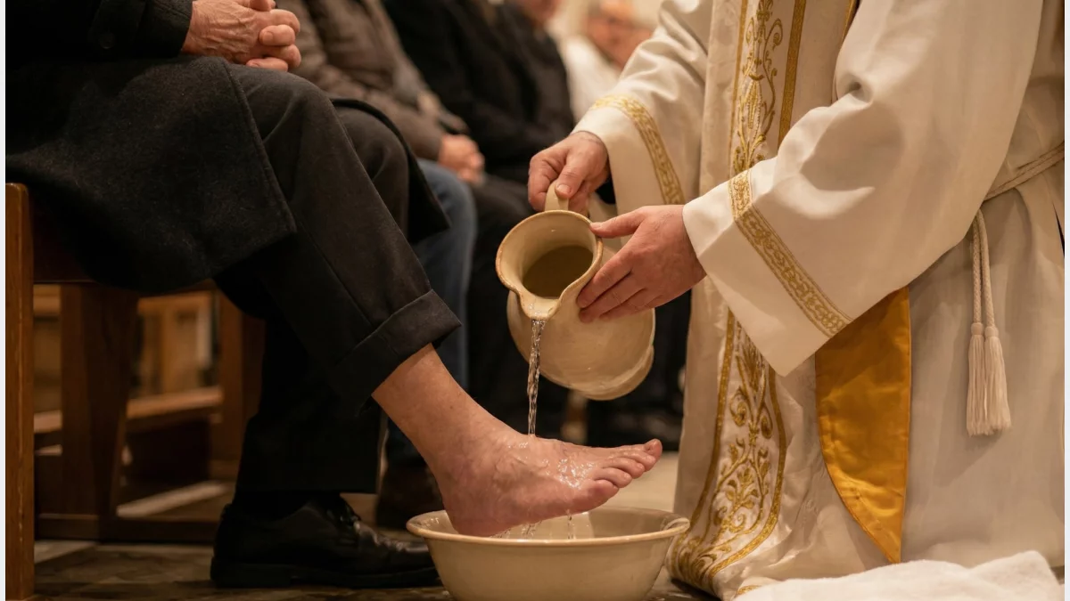 Msza Wieczerzy Pańskiej rozpoczyna w Kościele obchody Triduum Paschalnego