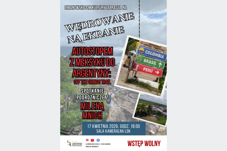 17 kwietnia przejedziemy autostopem z Meksyku do Argentyny w cyklu "Wędrowanie na ekranie" - zdjęcie 2