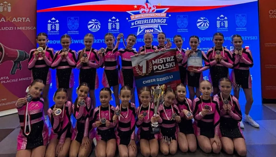 Wielki sukces Stars Cheer Limanowa na mistrzostwach Polski - zdjęcie 1