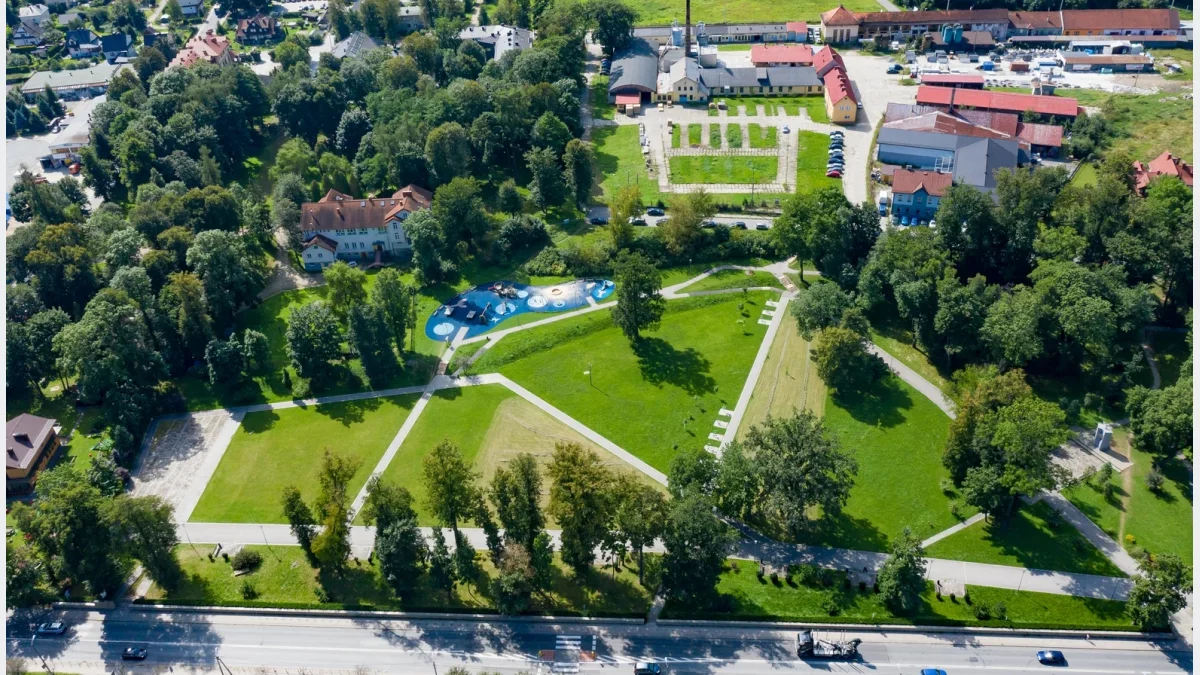 Park Miejski im. hr. Krasińskich w Mszanie Dolnej