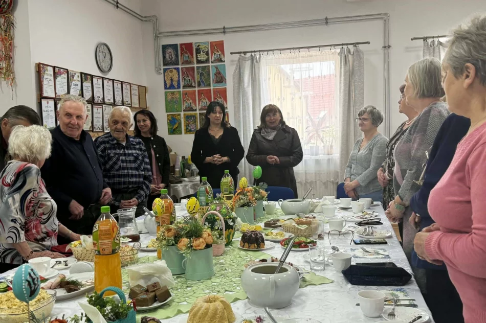 Wielkanocne śniadanie seniorów i władz miasta - zdjęcie 20