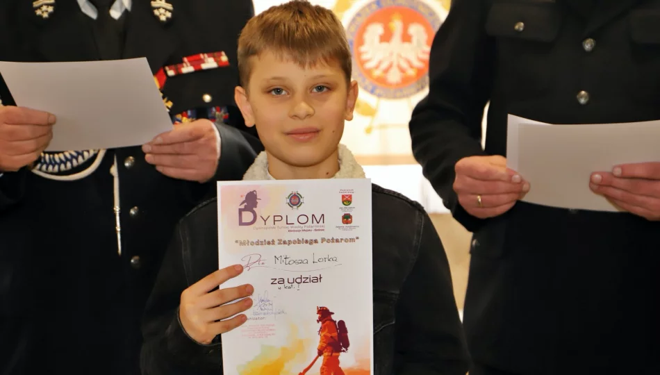 Młodzi strażacy sprawdzili wiedzę  - zdjęcie 1