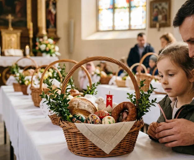 Ks. Główczyński: idąc do kościoła ze święconką, pamiętajmy o istocie Wielkanocy - zdjęcie główne