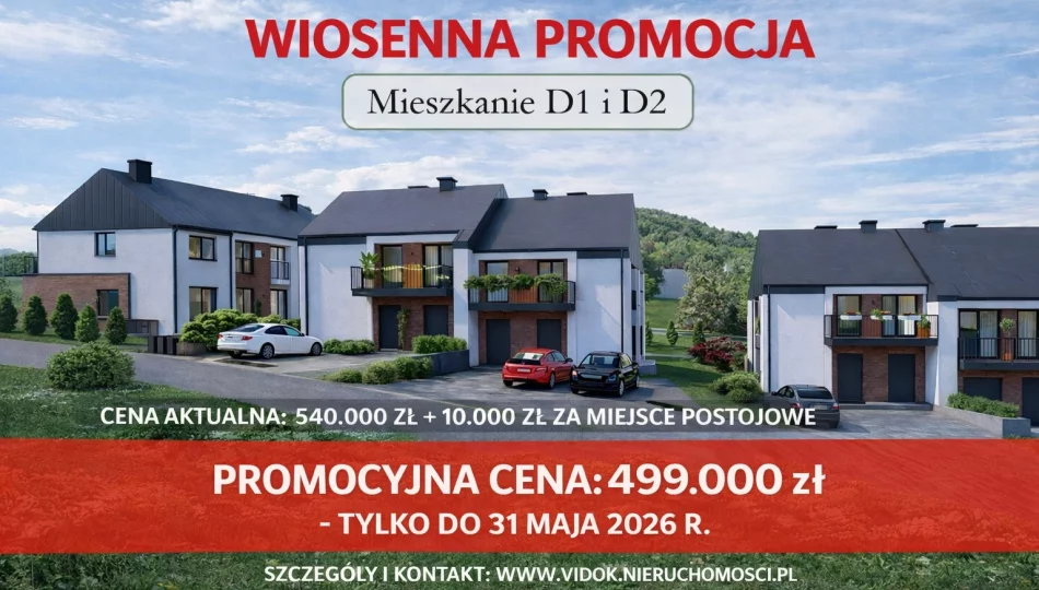 Wiosenna promocja na nowe mieszkania w Vidok Nieruchomości - zdjęcie 1
