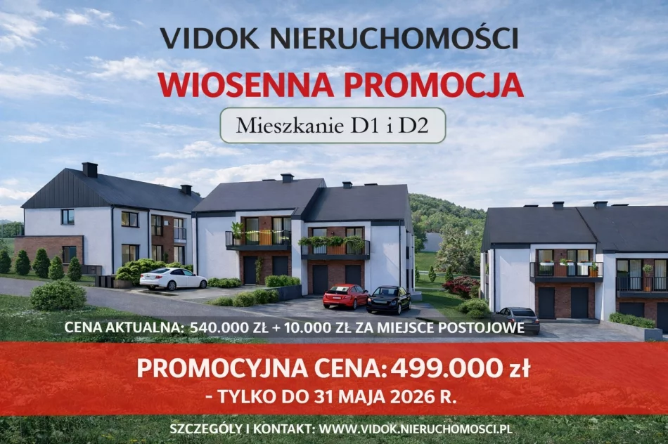 Wiosenna promocja na nowe mieszkania w Vidok Nieruchomości - zdjęcie 2