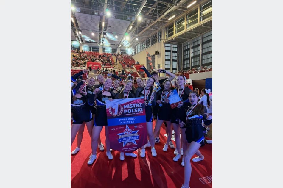 Złoto i tytuł Mistrza Polski! Wielki sukces zawodniczek Royal Cheerleaders Academy - zdjęcie 4
