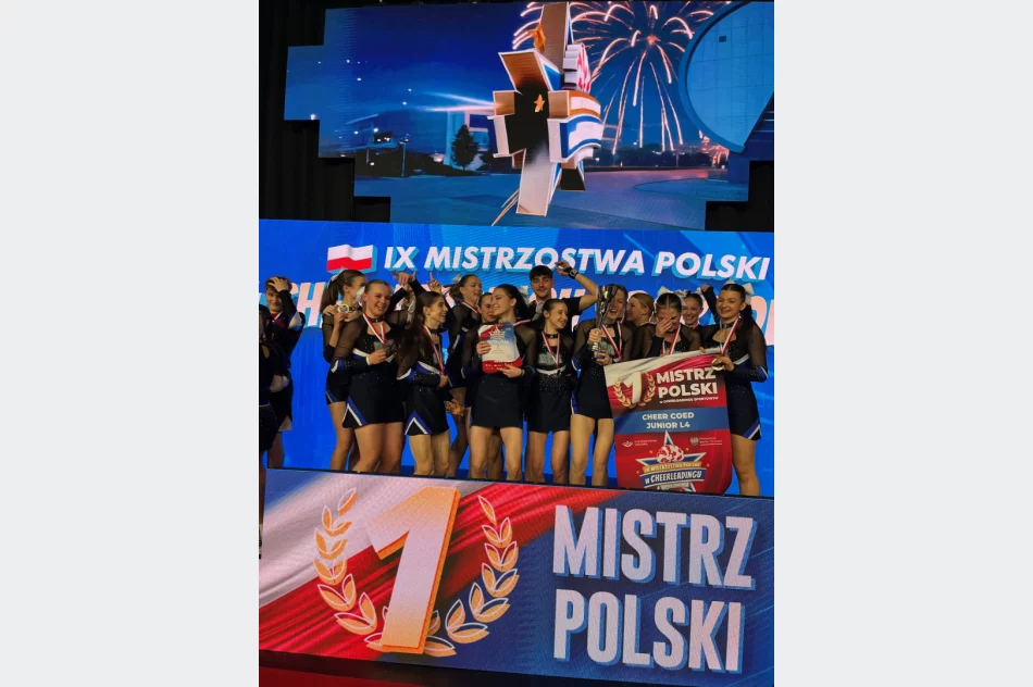 Złoto i tytuł Mistrza Polski! Wielki sukces zawodniczek Royal Cheerleaders Academy - zdjęcie 5