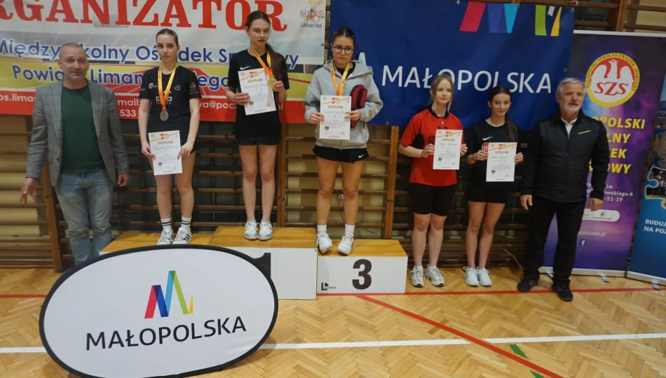 Wysoki miejsce uczniów szkół z terenu powiatu limanowskiego - zdjęcie 1