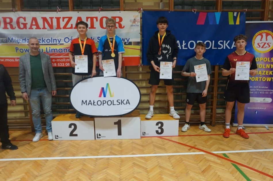 Wysoki miejsce uczniów szkół z terenu powiatu limanowskiego - zdjęcie 2