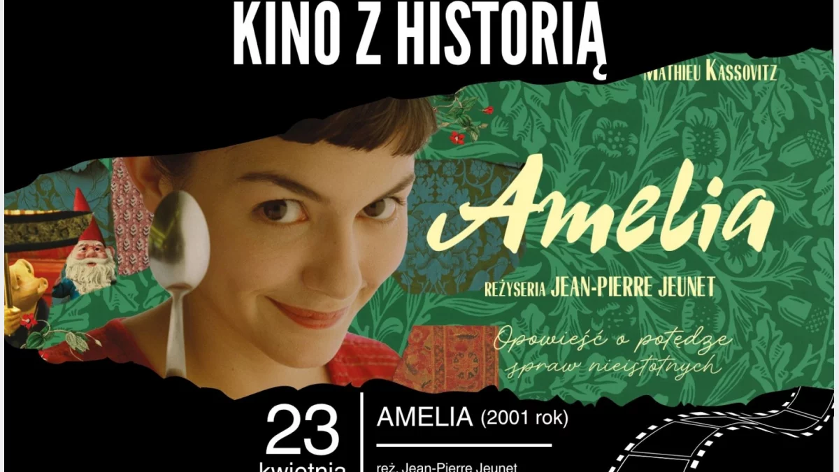Nowy cykl w kinie Klaps! Kultowa "Amelia" na inaugurację KINA Z HISTORIĄ