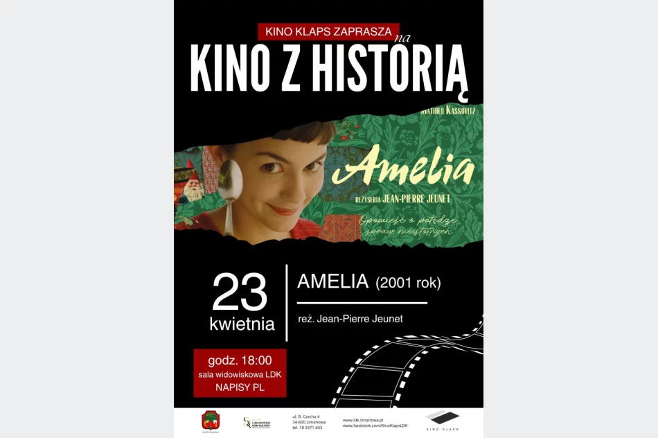 Nowy cykl w kinie Klaps! Kultowa "Amelia" na inaugurację KINA Z HISTORIĄ - zdjęcie 2
