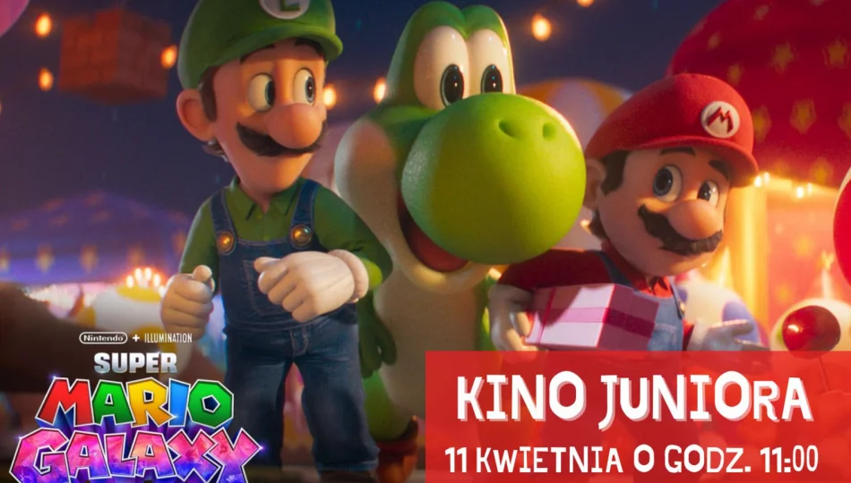 Super Mario ponownie na wielkim ekranie! Kosmiczna przygoda w Kinie Juniora! - zdjęcie 1