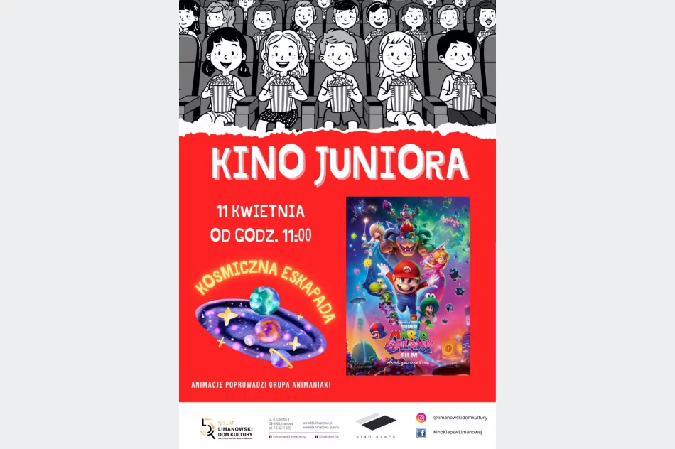 Super Mario ponownie na wielkim ekranie! Kosmiczna przygoda w Kinie Juniora! - zdjęcie 2