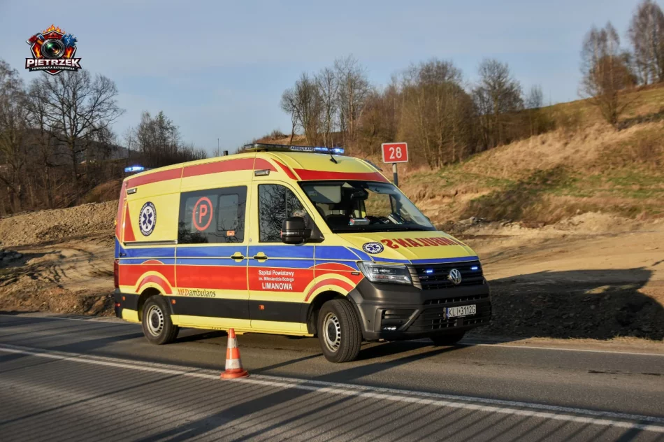 Zderzenie trzech samochodów na „krajówce” - zdjęcie 3