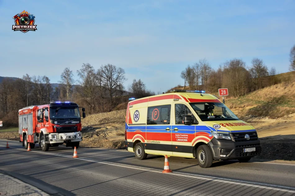 Zderzenie trzech samochodów na „krajówce” - zdjęcie 7