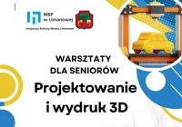  Warsztaty dla seniorów pt. „Projektowanie i wydruk 3D” w bibliotece miejskiej - zdjęcie główne