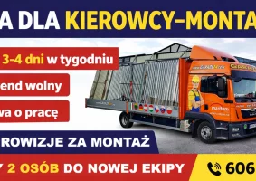 Kierowca - Montażysta kat.C - Zdjęcie główne