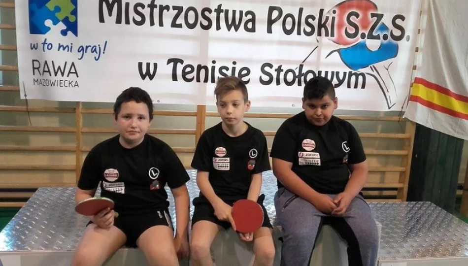 Limanowska szkoła na mistrzostwach Polski - zdjęcie 1